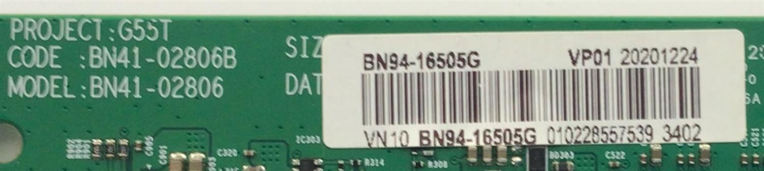 MAIN PARA MONITOR SAMSUNG / NUMERO DE PARTE BN94-16505G / BN41-02806B / BN9416505G / 06505G / PANEL CY-PT270KGHV1H / DISPLAY SG2701G01-A VER.2.1 / MODELO LC27G55YQWNXZA / C27G55TQWN /  - Imagen 2